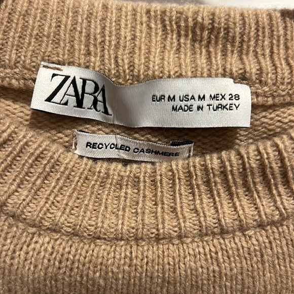Zara Recycled Cashmere Sweater - Picture 2 of 2